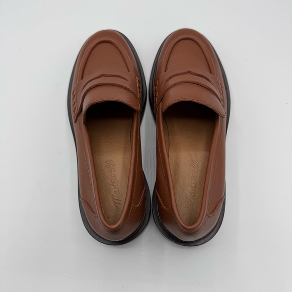 MADEWELL The Vernon Loafer in Dried Maple Leather NL839 size 6 - Picture 4 of 5